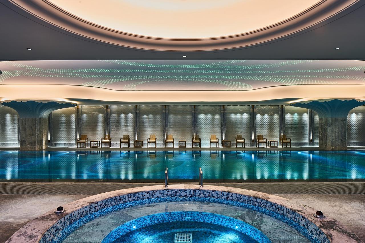 Hotel Wanda Vista Qingdao Movie Metropolis Exterior foto