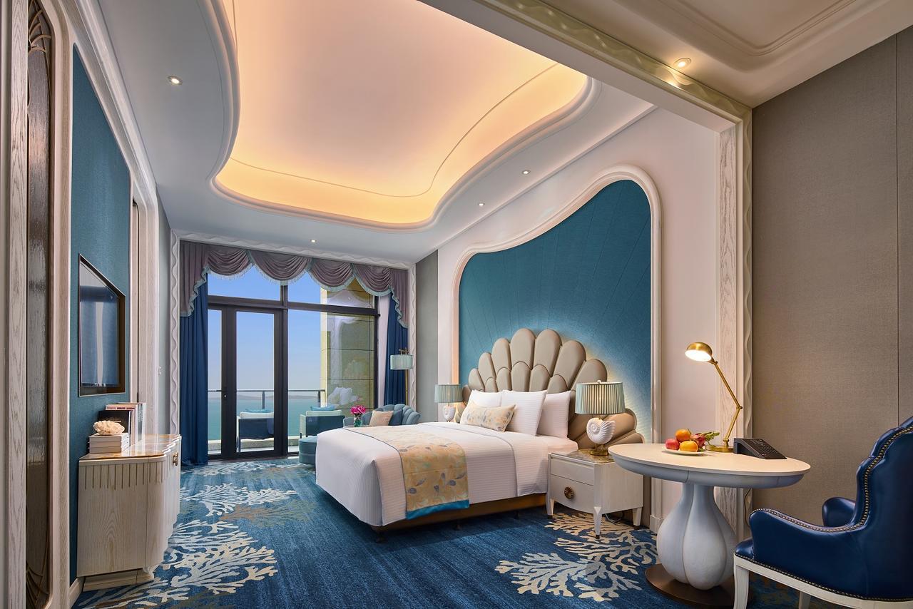 Hotel Wanda Vista Qingdao Movie Metropolis Exterior foto