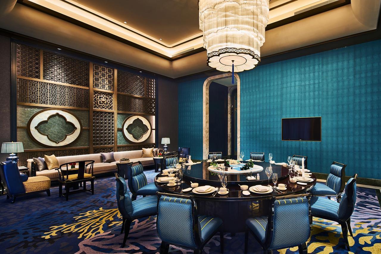 Hotel Wanda Vista Qingdao Movie Metropolis Exterior foto