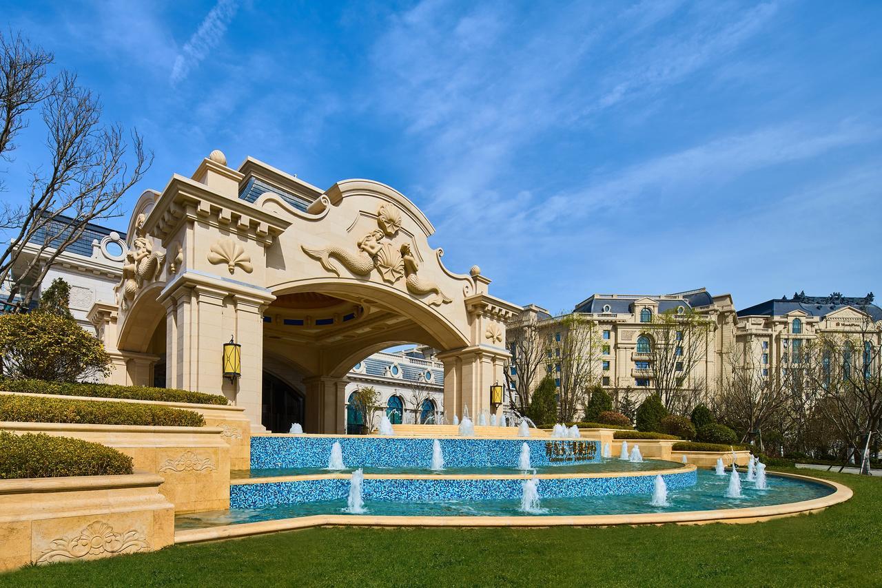 Hotel Wanda Vista Qingdao Movie Metropolis Exterior foto
