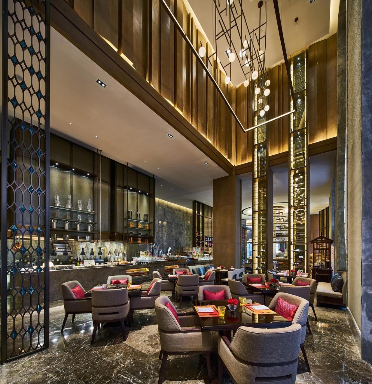 Hotel Wanda Vista Qingdao Movie Metropolis Exterior foto