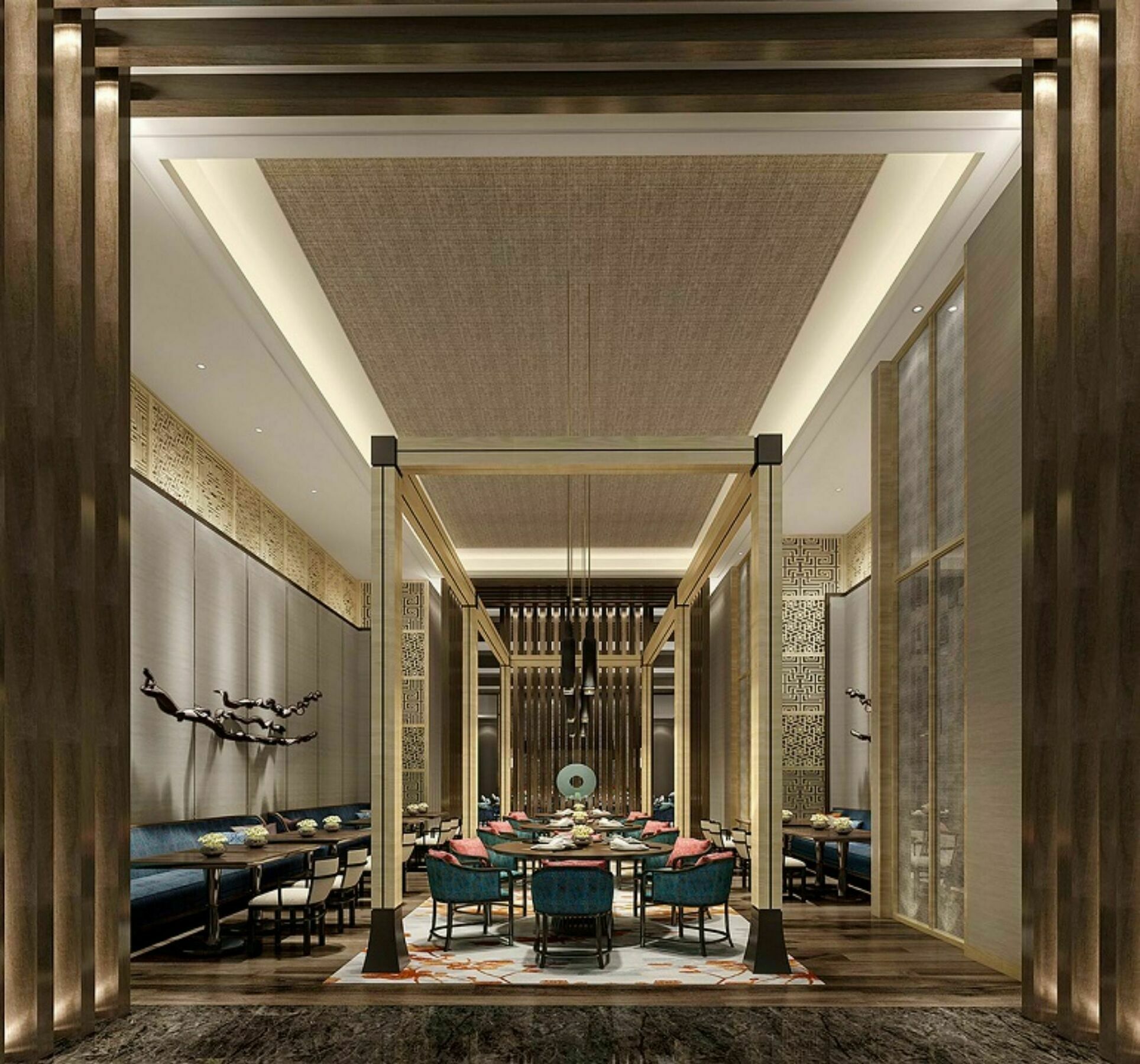 Hotel Wanda Vista Qingdao Movie Metropolis Exterior foto