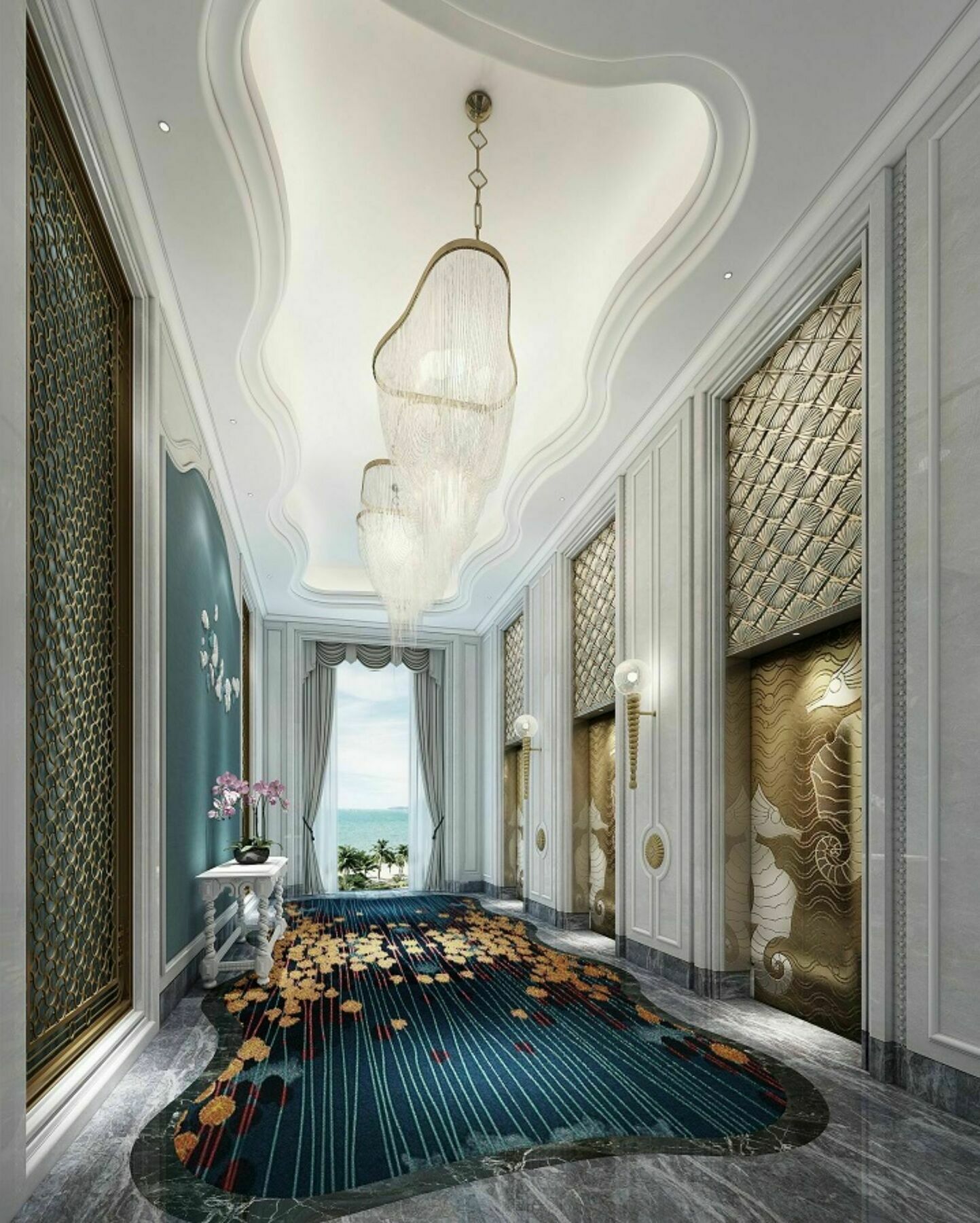Hotel Wanda Vista Qingdao Movie Metropolis Exterior foto