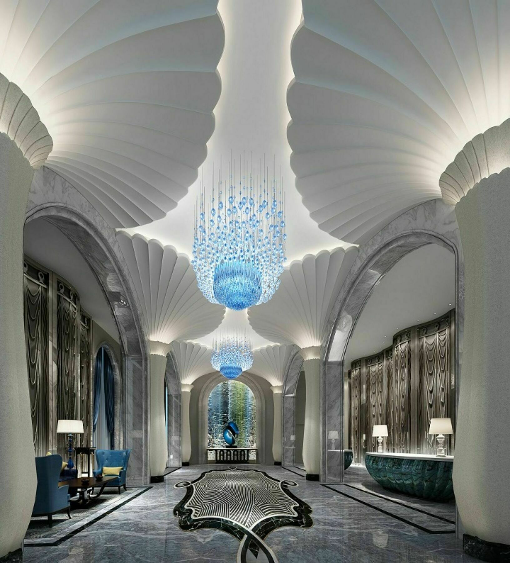 Hotel Wanda Vista Qingdao Movie Metropolis Exterior foto